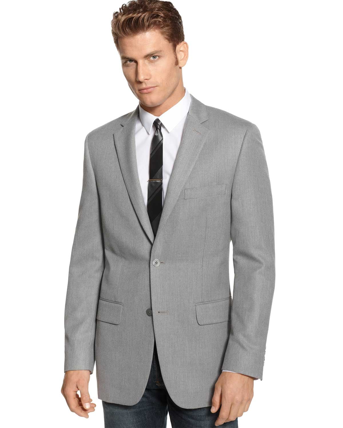 alfani red slim fit suit