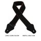 thumbnail image 2 of HEALEEP 1Ud Correa Para Guitarra Premium De Cuero Y Transpirable De Color Negro, 2 of 6