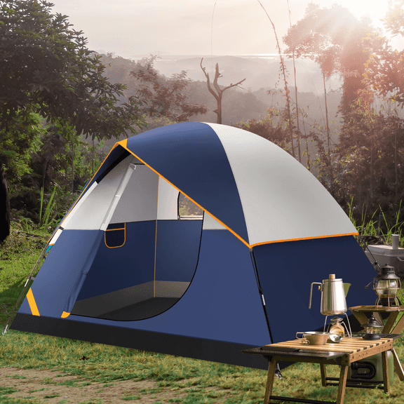HOTEEL 4 Person Instant Tents for Camping, Cabin Tent