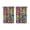 Paisley Design, variant on Vintage Kitchen Food Cooking Chef Tier Cafe Curtains for Bathroom Living RV Rod Pocket Window Drapes 36 Inch 2 Panels Set 28"x36" 2 Panels Window Treatment Tiers