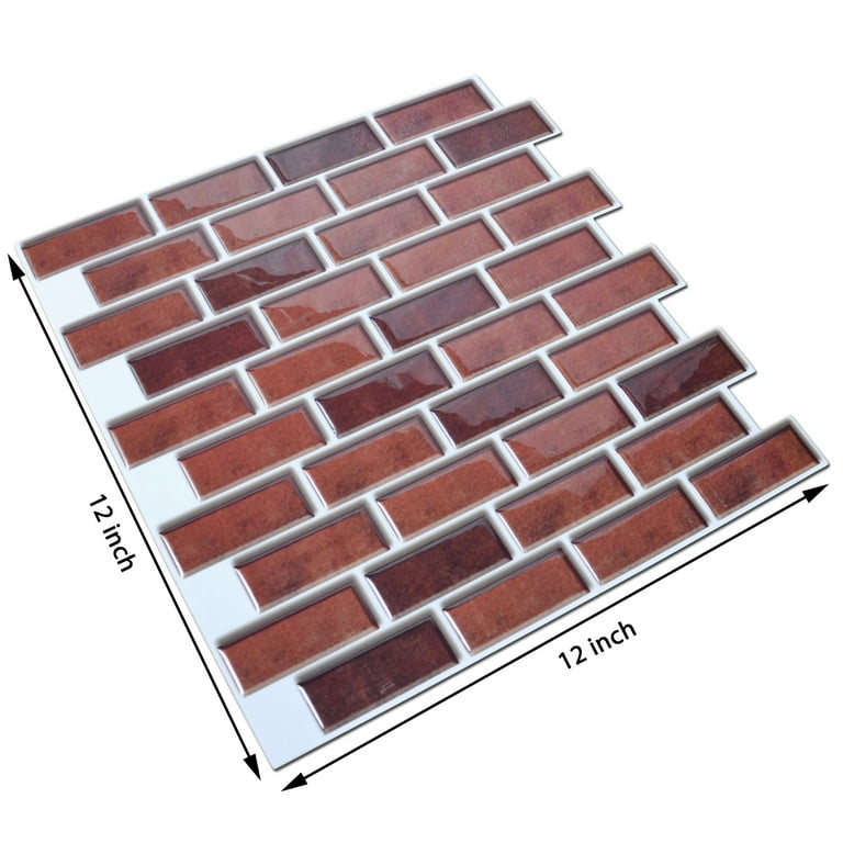 Art3d Diamond 12 in. x 12 in. Peel and Stick Kitchen Backsplash Wall Tile (6-Pack) Art3d Diamond 12 in. x 12 in. Peel and Stick Kitchen Backsplash Wall Tile (6-Pack)