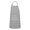Gray Geometric Arrow, variant on Geometric and Floral Boho Pattern Apron-Garden Aprons for Women with Pockets-Cotton Linen Waterproof Kitchen Cooking Gardening Aprons Adjustable for Kitchen,Cooking,BBQ and Salon 33x27 Inch