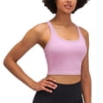thumbnail image 1 of Sujetador deportivo a prueba de golpes, tops atléticos, ropa de entrenamiento, sujetador de yoga con almohadilla para el pecho para mujeres, 1 of 6
