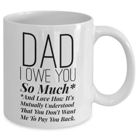 

FUNNY DAD MUG Funny Gift for Dad Fathers Day Mug Funny Dad Gift Funny Quotes Dad Jokes Coffee Mug Dad Birthday Gift From Son From Daughter 11 OZ