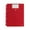 Red, variant on Cosmug Professional Vertical Ring Binder Folders | Plastic with Button Close & Removable Labels | Letter Size | 11 Hole Fit | 8 Color Options, Clear