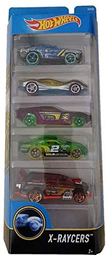 hot wheels x raycers 5 pack