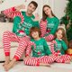 thumbnail image 3 of Pijamas navideños a juego para toda la familia, conjunto de ropa para dormir para padre, madre e hija e hijo, 2024, 3 of 4