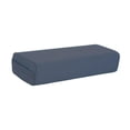 thumbnail image 1 of Cojín de apoyo para meditación, rectangular, para yoga, lavable, para el hogar Azul oscuro, 1 of 8