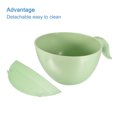 thumbnail image 3 of Unique Bargains Rice Washing Bowl Fruit Vegetable Strainer Colander Drainer Basket Kitchen Cleaning Tools Kit-Green, 3 of 6