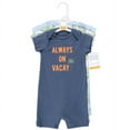 thumbnail image 2 of Hudson Baby Infant Boy Cotton Rompers, Vacay, 6-9 Months, 2 of 5