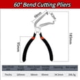 thumbnail image 2 of Fixion Tools Pliers, Electrical Disconnect Pliers, Efficient Multi-functional Automotive Snap Pliers, Electrical Connector Pliers, Automotive Hose Disconnect Tool for Push-Piece Plugs (B), 2 of 7
