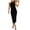 Black, variant on IROINNID Women's Sleeveless Bodycon Dress Round Neckline Summer Casual Halter Long Dress Strapless Solid Color Dress