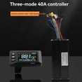 thumbnail image 5 of 36V 48V 52V 40A Brushless Controller GD02 Meter LCD Display+130X Throttle Kit for Electric Scooter E-Bike Repair Kit, 5 of 10