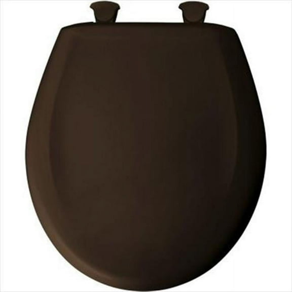 Open Box Bemis 200SLOWT Lift-Off Plastic Round Slow-Close Toilet Seat, Available in Vario Colors