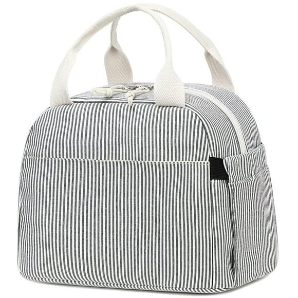 Bolsa de almuerzo Bluboon, aislante de pana, reutilizable, de gran capacidad