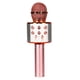 thumbnail image 1 of Micrófono Micrófono de Karaoke Recargable con Reducción de Ruido Micrófono LED Inalámbrico Portátil, Oro Rosa seitruly EL001221-05B, 1 of 2