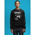 thumbnail image 2 of NASA Nasa Space Explorer Sweatshirt Men -NASA Designs, Male XX-Large, 2 of 4