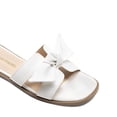 thumbnail image 3 of DREAM PAIRS Women’s Slide Sandals – Knotted Bow H Band Flat Slip-On Summer Slides, 3 of 6