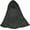 Black, variant on SZCO Silver Steel Chainmail Coif – One Size Fits All, 16 Gauge Mild Steel Links