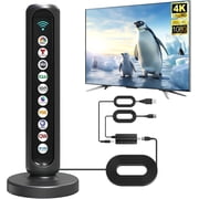TV Antenna for Local Channels, Indoor Digital HD Antenna with Amplifier Signal Booster, HDTV Antennas, Supports 4K 1080p