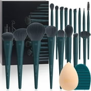 DUcare 17-Piece Precise Makeup Brush Set for Liquid Foundations