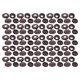 thumbnail image 1 of 100 tapas de tornillos premium resistentes al desgaste, portátiles y fáciles de usar. Marrón, 1 of 8