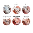 thumbnail image 2 of FZANEST Rubber Base Gel Polish for Nails Set,Builder Base Gel For Nails,Clear Sheer Natural Nude Color Gel Nail Polish,Elastic Rubber Base Coat,5 in 1 Extension/Enhance Gel Polish, 2 of 5