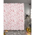 thumbnail image 2 of Halloween Shower Curtain Set ，Waterproof Fabric Shower Curtains Red Blood Drop Shower Curtains for Bathroom,Bathroom Decor 60"x72", 2 of 6