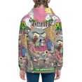 thumbnail image 4 of Plants Vs Zombies Kids Zip-Up Hoodie 3d Print Hooded Sweatshirt With Packet For Boys Girls, 4 of 7