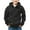 #A04-Black, variant on Abcomgle Boys Zip Up Hoodie Size 8-10 Casual Quarter Zip Sweatshirt Boys Tactical Long Sleeve Boys Pullover Hoodies Athletic Outdoor Workout Youth Hoodie with Multi-Pocket,12-13 Years,Coffee
