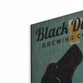 thumbnail image 2 of Luxe Metal Art 'Black Dog Brewing Co v2' by Ryan Fowler, Metal Wall Art, 16"x24", 2 of 9