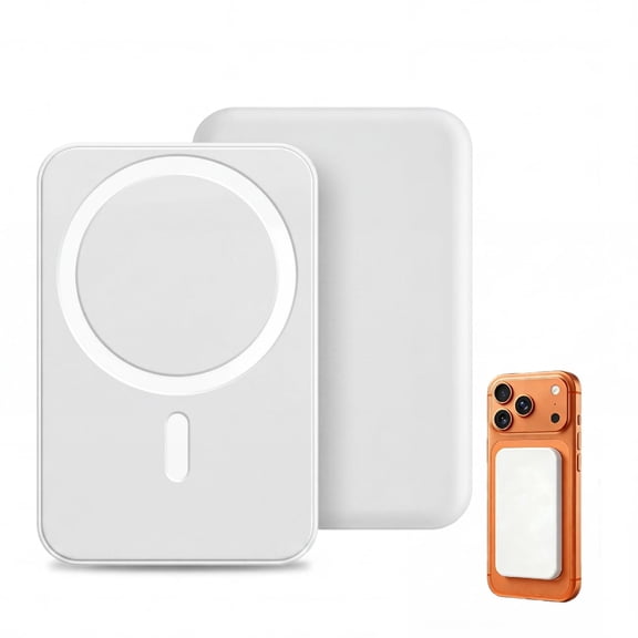 5000mAh wireless portable charger,22.5W Fast Charging for iPhones, Compatible for iPhone, Android Cell Phone