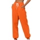 thumbnail image 2 of Pantalones de chándal con forro polar para mujer: pantalones de jogging de cintura alta y pierna recta ancha con bolsillos, 2 of 5