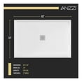 thumbnail image 6 of Alexander 60 in. L x 32 in. W Alcove Shower Pan Base with Center Drain in Glossy White Marine Acrylic, 6 of 9