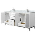 thumbnail image 3 of Wyndham Collection WCH818172DWZCMUNSMXX Amici 72" Free Standing Double Basin Vanity Set -, 3 of 7