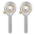 thumbnail image 1 of Unique Bargains 2 Pack POS5 Spherical Rod End Bearing 5mm Bore Self-lubricated Joint Bearing M5x0.8 Right Hand Male Thread, 1 of 6