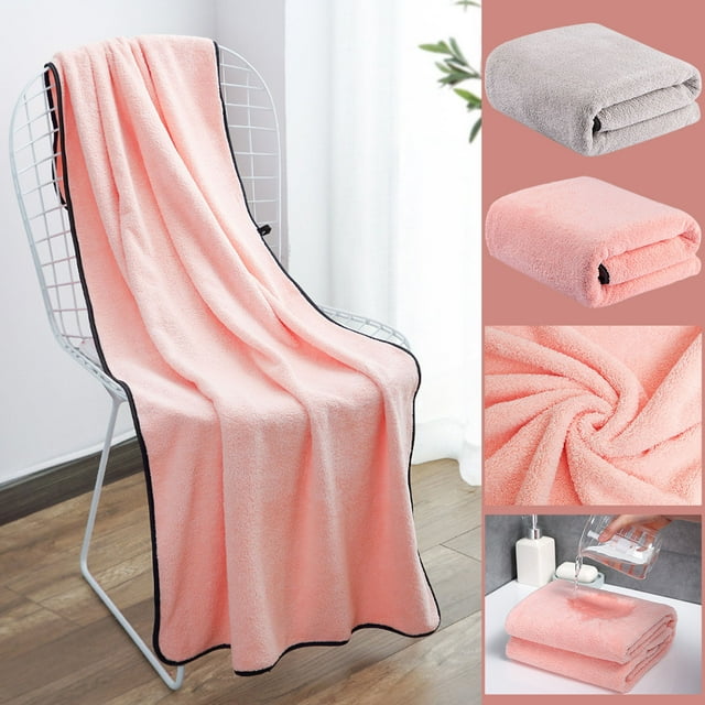 Toalla de Baño de Microfibra, Suave y Absorbente, Gran Tamaño, Secado Rápido y Agradable para La Piel, Multitarea para Natación, Yoga y Gimnasio, 144 X 70 Cm, para Hombre y Mujer.