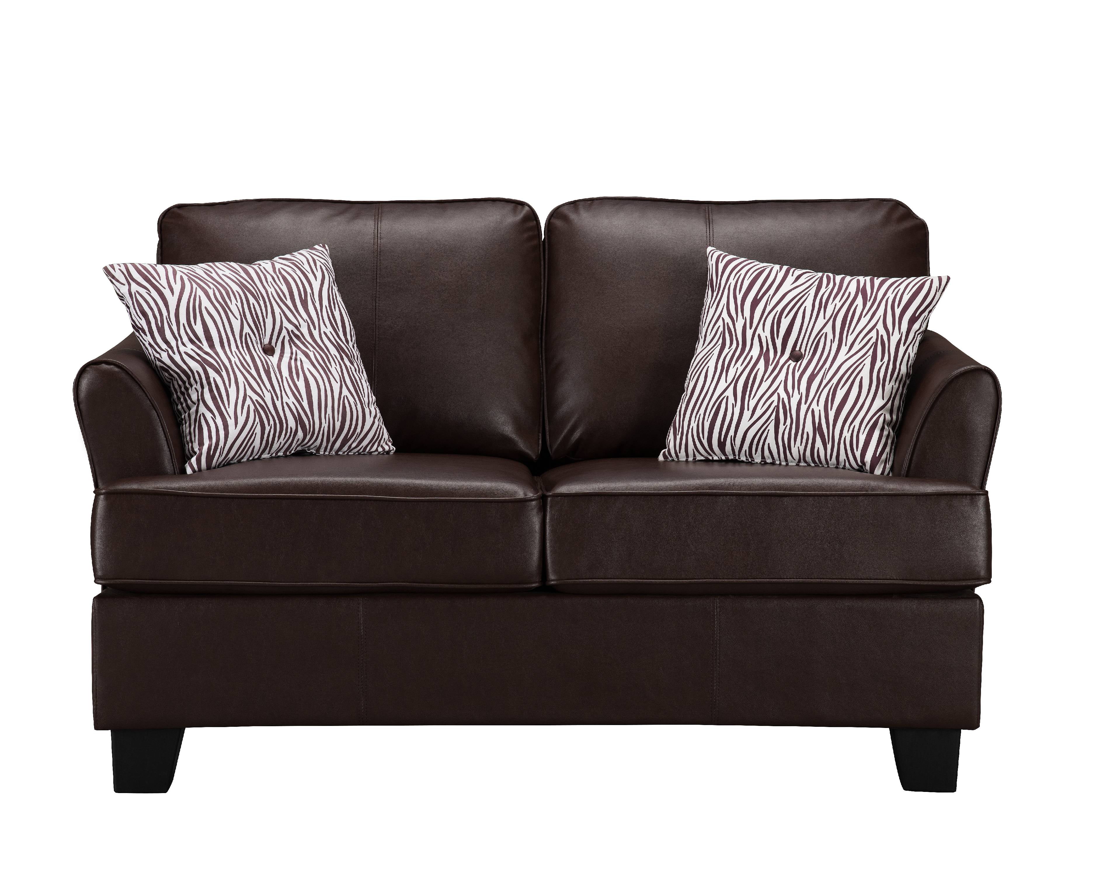 twin sleeper sofa black faux leather