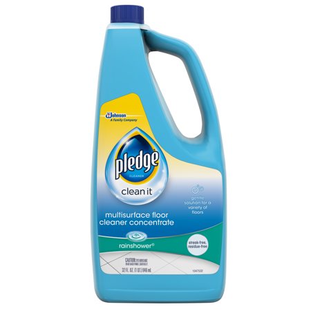 Pledge Multisurface Floor Cleaner Concentrate, Rainshower, 32 fl (Best Tile To Use For Shower Floor)