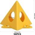 thumbnail image 3 of Painters Pyramids Stands, 50pcs Painters Pyramids, Painter's Painting Stands Pyramids, Mini Triangle Cone Paint Stands Tripods for Door Risers Support, Painter Elevated, Cabinet Pouring Accessories, 3 of 7