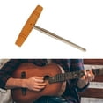 thumbnail image 1 of Guitar Pin Hole Reamer, Removable Handle End Pin Hole Reamer Tungsten Solid Wood Long Term Use  For Installing Strap Buckles, 1 of 8