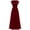 Dark Red, variant on Dressystar Women Lace Wedding Bridesmaid Dress Female Floor-Length Formal Party Gown