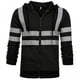 thumbnail image 1 of Men Hi Vis Viz Hoodie Sweatshirt Safety High Visibility Work Jacket, 1 of 3