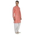 thumbnail image 3 of Cotton Indian Summer Ethnic Wear Designer Style Bollywood Kurta Pyjama Pathani, 3 of 5