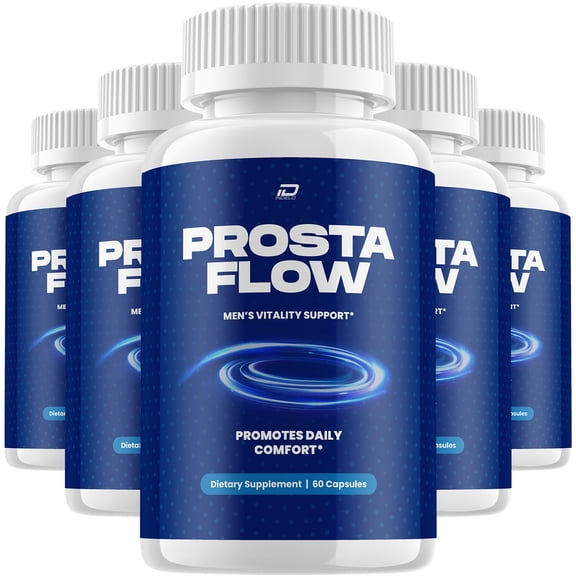 ProstaFlow Supplement for Men – Prosta Flow Advanced Formula Supplements for Male Health Supplement, Reviews, 5 Pack, 300 Capsules