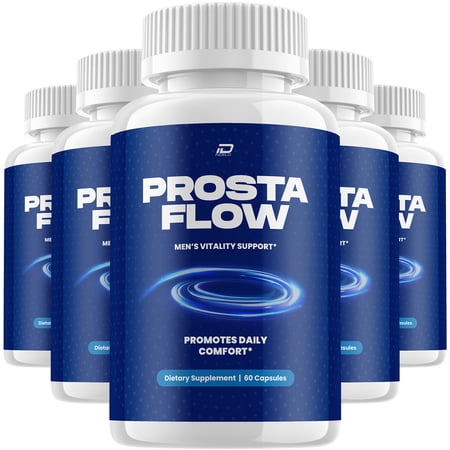 ProstaFlow Supplement for Men – Prosta Flow Advanced Formula Supplements for Male Health Supplement, Reviews, 5 Pack, 300 Capsules