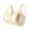 White Bra for Women, variant on TARIENDY Womens Jelly Bra Wide Straps Full Coverage Tshirt Bra Wirefree Push Up Lace Bralette Comfortable Seamless Everyday Bras White XXL