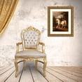 thumbnail image 3 of Juliusz Kossak 20x23 Gold Ornate Framed and Double Matted Museum Art Print Titled - Rider (1864), 3 of 4
