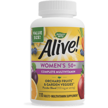 Alive! Women's 50+ Complete Daily Multi s, 110 Count