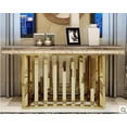 thumbnail image 2 of Minimalist Modern Rectangle Console Table, 2 of 5